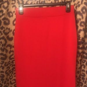 ❤️Red Skirt Midi Iris Size XL❤️